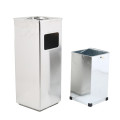 Commercial stainless steel classified garbage can /garbage bin/Ashtray stand